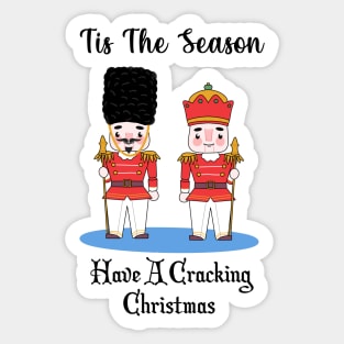 Nutcracker Christmas Sticker